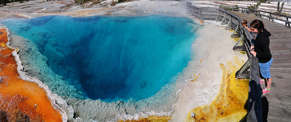 Yellowstone NP West Thumb_Panorama 4665e